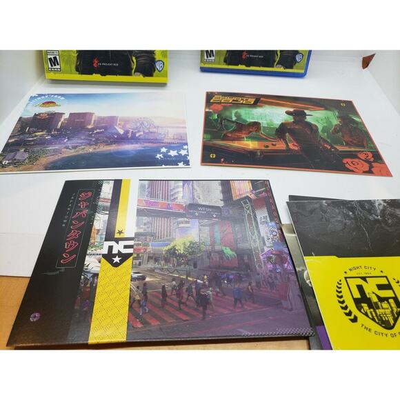 Cyberpunk 2077 Sony PlayStation 4 PS4 Game Complete 2 Discs Compendium Wroking - Picture 3 of 3